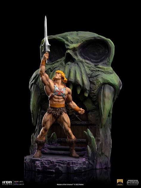 Masters Of The Universe He Man Masters Of The Universe Deluxe Art