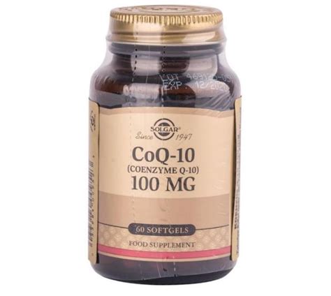 Solgar Coenzyme Q 10 100mg 60 Kapsül Koenzim Q10 Solgar Kapsül