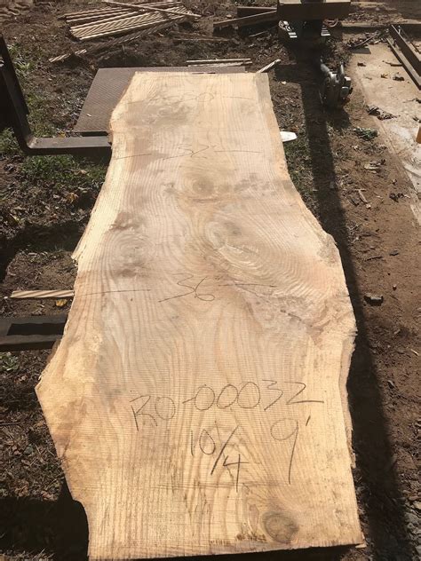 Foot Red Oak Live Edge Wood Slab Foot Oak Table Etsy Singapore