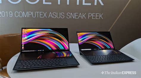 Computex Asus Zenbook Pro Duo Is A Futuristic Dual Screen Laptop