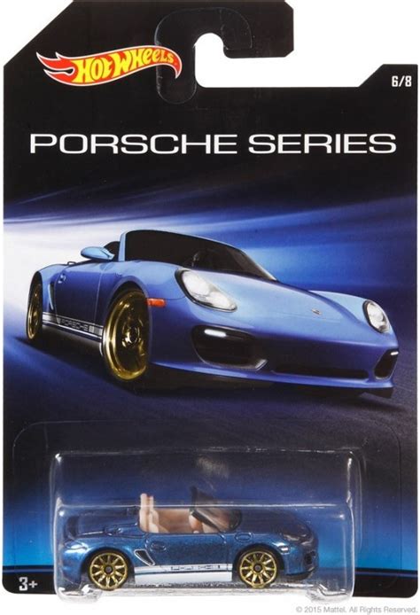 Mattel Hot Wheels Porsche Series Porsche Boxster Spyder od 99 Kč