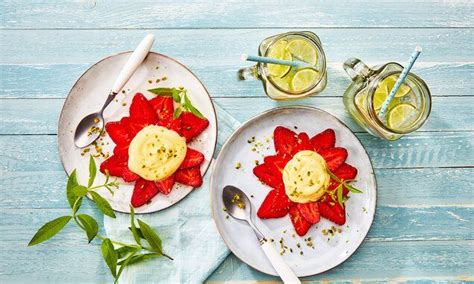 Vanillepudding Mit Erdbeeren Rezept Dr Oetker Recipe Caprese