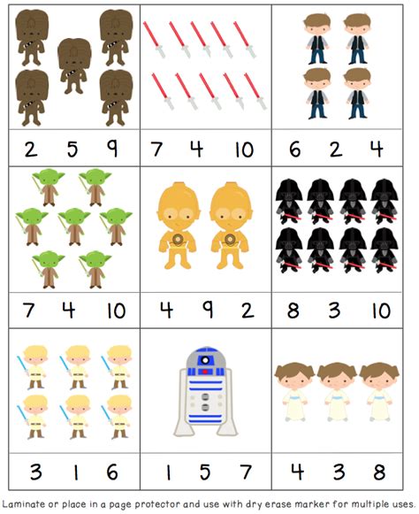 Free Printable Star Wars Worksheets