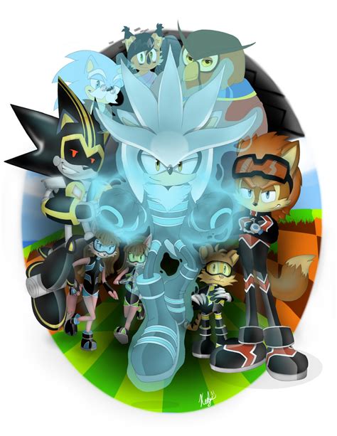 Secret Freedom Fighters By Morayk On Deviantart Silver The Hedgehog