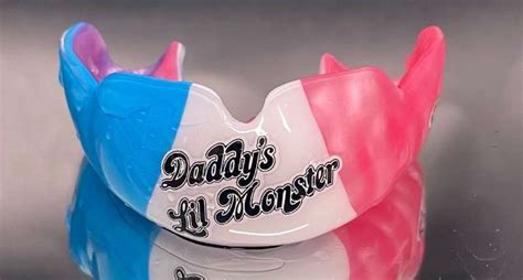 Striped Custom Mouth Guard - Funkygums - Custom Mouth Guards for Boxing, Rugby, Sports and ...