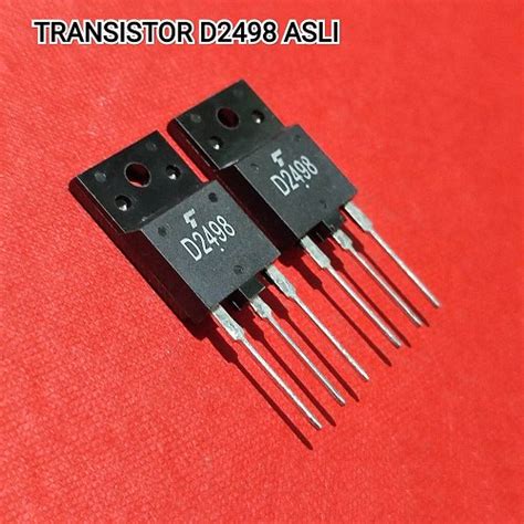 Jual Transistor D2498 TR SD2498 2SD 2498 Silicon NPN Power Transistors