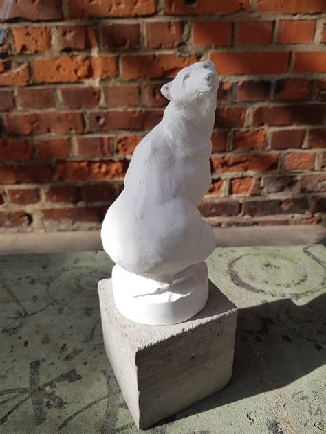 Polar Bear Sculpture | Etsy