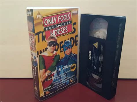 ONLY FOOLS AND Horses - Heroes & Villains - PAL VHS Video Tape (T66) £1 ...