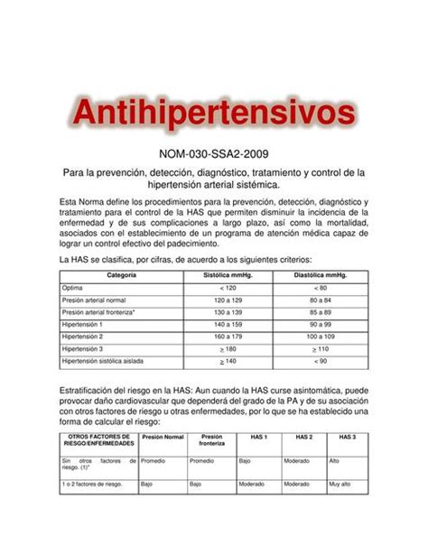 Antihipertensivos Andrea Zavaleta UDocz