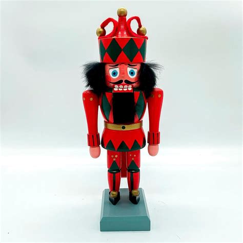 Sold At Auction Vintage Erzgebirgische Volkskunst Wood Nutcracker