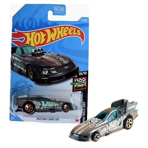 Hot Wheels Mustang Funny Car Treasure Hunt TH Shopee Brasil