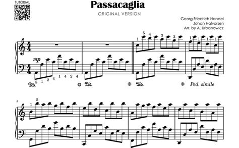 Passacaglia Handel And Halvorsen 5 Versions I From A Beginner To An