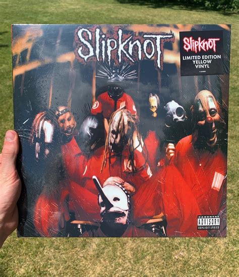 Slipknot Self Titled Debut Album Exclusive Limited Edition Yellow