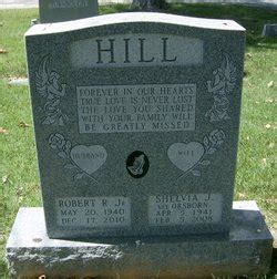 Shelvia Jean Orsborn Hill 1941 2008 Find A Grave Memorial