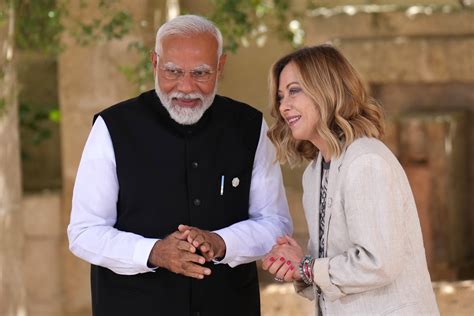 Indians Ship Modi Meloni Make Believe Romance As G7 Video Goes Viral South China Morning Post