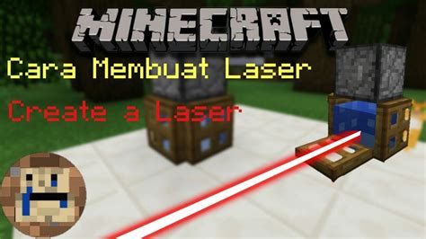 Cara Membuat Laser Di Mcpe How To Make Laser Minecraft Creation