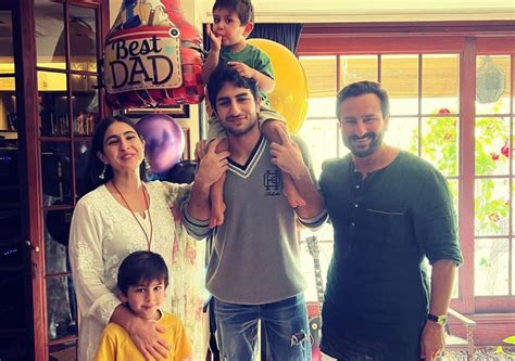 Inside Saif Ali Khans Birthday Celebration With His Four Kids