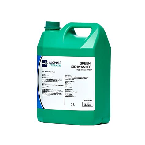 Green Dish Washing Liquid Bidvest Steiner