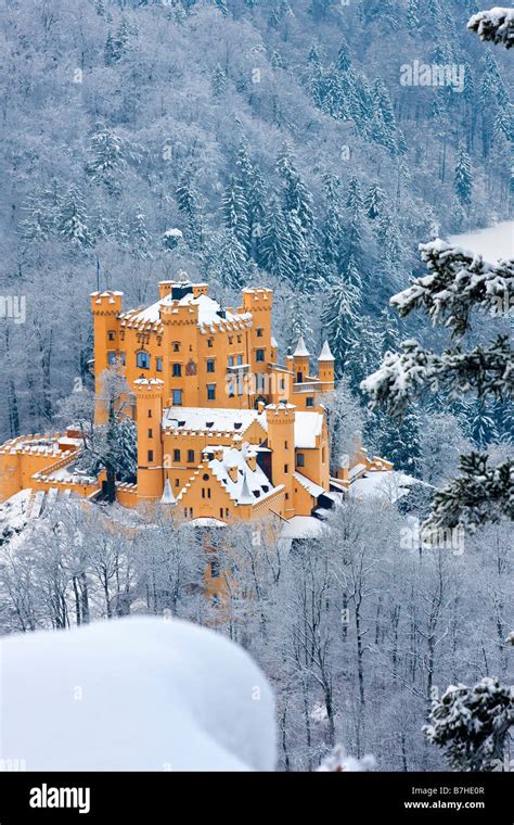 Hohenschwangau Castle Bavaria Germany Stock Photo - Alamy