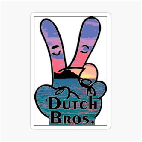 May 2024 Dutch Bros Sticker Kelsi Melitta