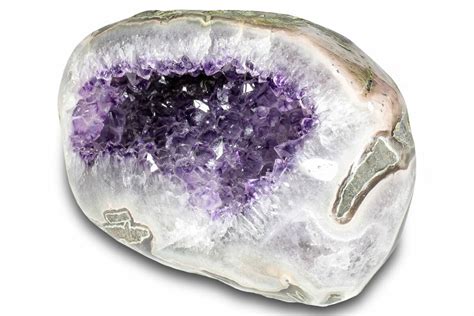 6 85 Sparkly Purple Amethyst Geode Uruguay 276822 For Sale