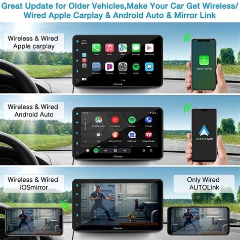 Amazon New Carpuride W707 Wireless Apple Carplay Android Auto