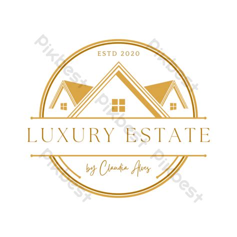 Luxury Real Estate Logo Design Png Images Psd Free Download Pikbest