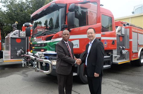 City Acquires Three Brand New Fire Engines Randburg Sun