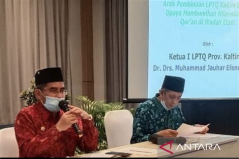 Kalimantan Timur Tuan Rumah Mtq Nasional Xxx Tahun 2024 Antara News