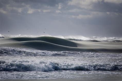 Slurpee Waves Incredible Photos Capture Nearly Frozen Waves Off The