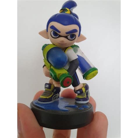 Inkling Boy Amiibo Original Splatoon Shopee Brasil