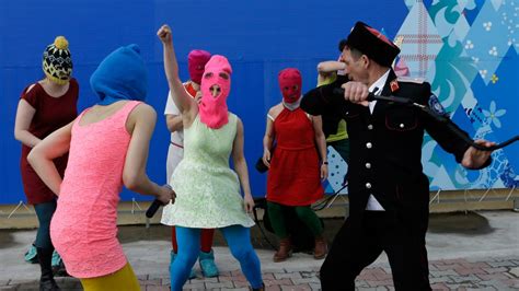 Pussy Riot Whips Sochi