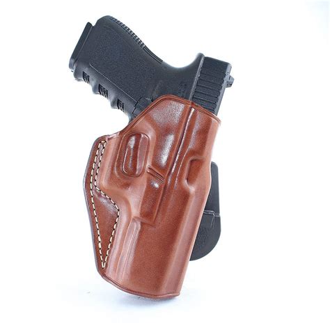 Leather Paddle Holster Fits Springfield XDM 9/40/45 Full Size 4.5 ...