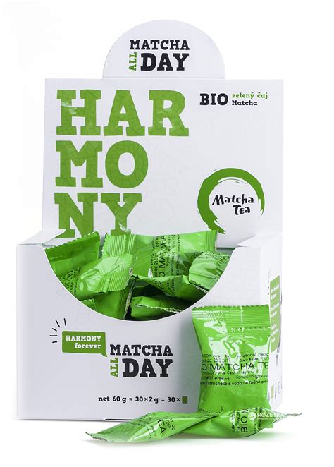 Чай Matcha Tea Harmony зеленый пакетированный органический 30 X 2 г 8594169250502 Rozetka