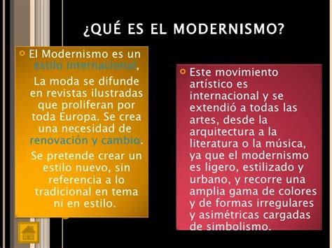 El Modernismo