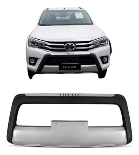 Overbumper Frentbumper Toyota Hilux Em Fibra Frete Gr Tis