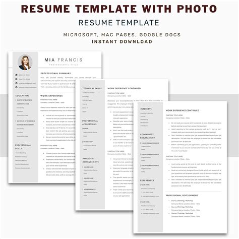 discover  resume templates  photo  resume templates ideas