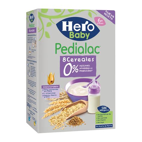 Hero Baby Pedialac Papa Infantil 8 Cereais 340g PromoFarma