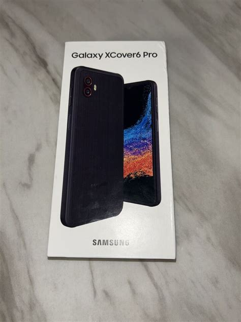 Samsung Galaxy Xcover6 Pro Sm G736u 128gb Black Unlocked Factory