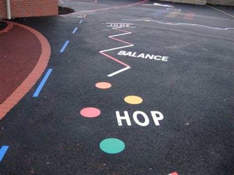 school playground designs | School playground design, Playground painting, Preschool playground