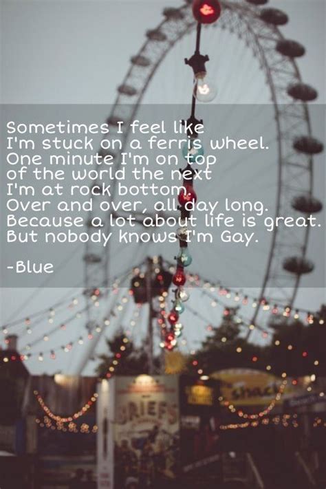 Love Simon Ferris Wheel Quotes Love Simon Rock Bottom Top Of The