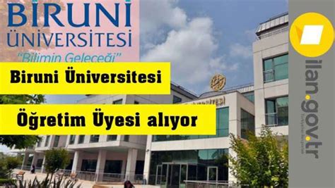 Biruni Niversitesi Retim Yesi Alacak Yeni Malatya Gazetesi