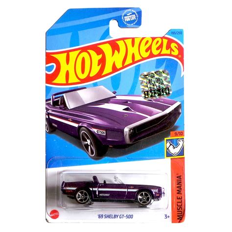 Hot Wheels 69 Shelby GT 500 MUSCLE MANIA FACTORY SEALED Baebe Shop Premier Online