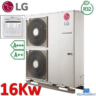 S Pompa Di Calore Aria Acqua Lg Therma V Monoblocco S R Kw Eur