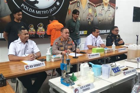 Tak Hanya Liquid Vape Rumah Produksi Narkoba Di Jakbar Juga Bikin