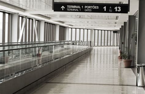 Airport in south america stock image. Image of gate, deserted - 18030067