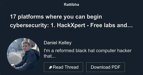 17 Platforms Where You Can Begin Cybersecurity 1 HackXpert Free