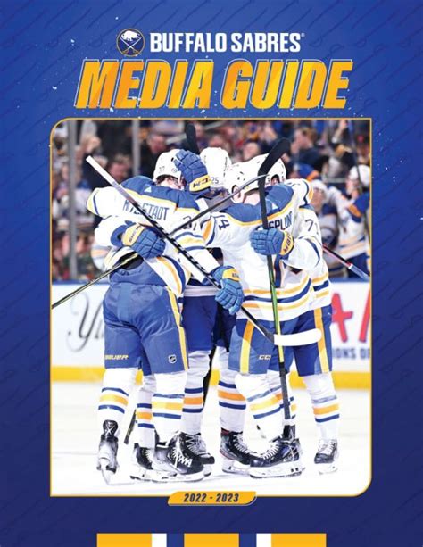 2022 23 Buffalo Sabres Media Guide SportsPaper Wiki