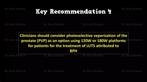 Aua Guidelines For Surgical Management Of Benign Prostatic Hyperplasia