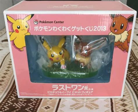 Pok Mon Ichiban Kuji Last One Prize Pikachu Eevee Vignette Figure